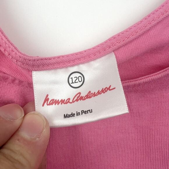 Hanna Andersson Pink Bright Basics Dress - Picture 4 of 6